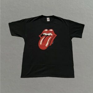 Vintage 2002 The Rolling Stones Tongue Logo T-Shirt. Size XL.